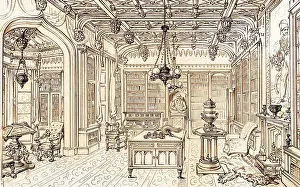 Abbotsford: SCOTT'S LIBRARY
