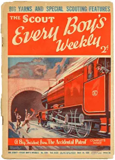 Prevention: The Scout, Every Boys Weekly, front cover