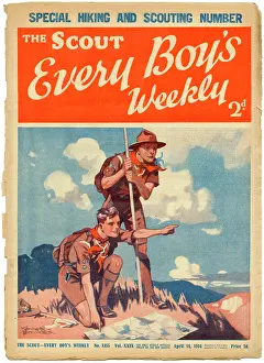 Be Prepared: The Scout, Every Boys Weekly front cover