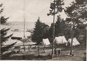 Turku: Scout camp in Abo (Turku), Finland