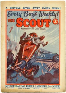 Crashing: The Scout magazine front cover