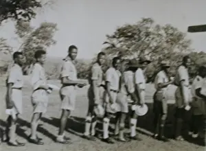 Queueing: Scout Training Course, Grenada, West Indies