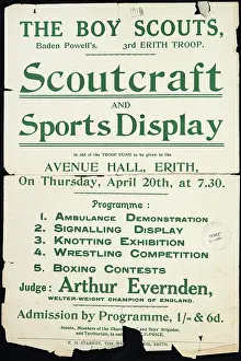 Be Prepared: Scoutcraft and sports display