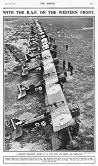 Jan18: A scouting squadron drawn up in line with pilots & mechanics