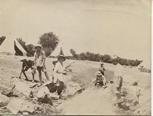 Haifa: Scouts of 1st Haifa Troop camping in Egypt