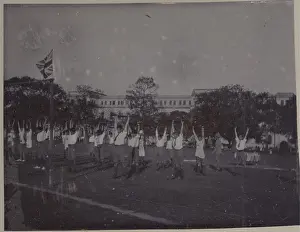 Exercising: Scouts of the 4th Calcutta Troop, India
