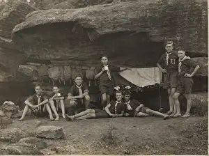 Mugs: Scouts in camp, Australia
