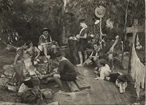 Concord: Scouts camping in Australia