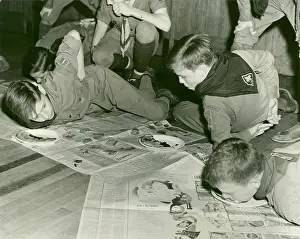 Pies: Scouts in eating competition