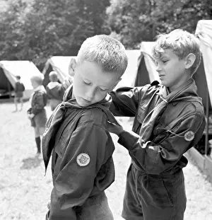 Junak: Scouts - Junak - uniform - camp - tent