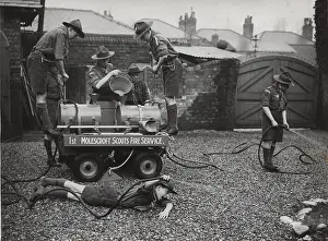 Practising: Scouts during Wartime