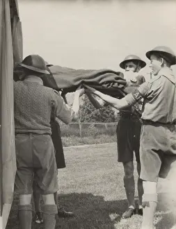 Balderton: Scouts during Wartime