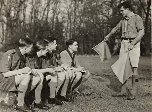 Signalling: Scouts during Wartime
