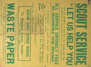 Kenton: Scouts during Wartime
