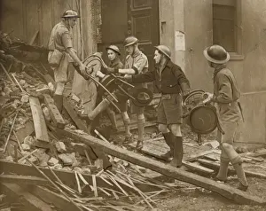 Salvaging: Scouts during Wartime