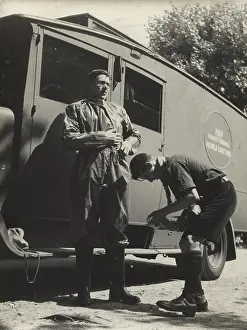 Practising: Scouts during Wartime