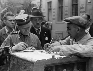 Sturmabteilung: Scrap collection point, 1938