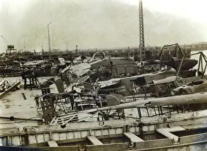 Disarm: Scrap collection point of the German Jagdfliegers