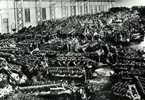 Resulted: Scrapped aircraft engines, around 1919