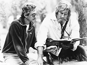 Screenwriter Fraser Clark Heston (left) discusses