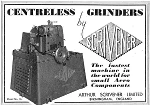 Scrivener: Scrivener Machine Tools - Scrivener Centreless Grinders