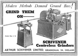 Scrivener: Scrivener Machine Tools - Scrivener Centreless Grinders