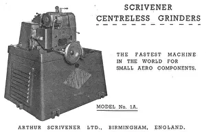 Scrivener: Scrivener Machine Tools - Scrivener Centreless Grinders