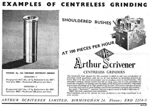 Scrivener: Scrivener Machine Tools - Scrivener Centreless Grinders