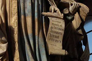 Psalm: Scroll, Well of Moses, Chartreuse de Champmol