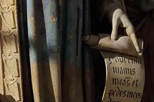 Psalm: Scroll, Well of Moses, Chartreuse de Champmol