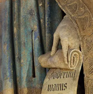 Psalm: Scroll, Well of Moses, Chartreuse de Champmol
