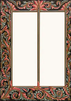 Curls: Scrolling Floral Border