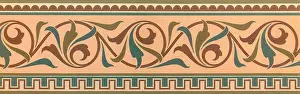 Stretches: Scrolling Leaf Border