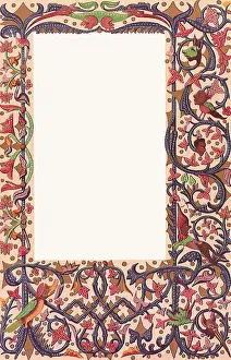 Strewn: Scrolling Vine Border