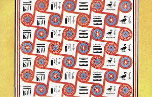 Stylized: Scrolls and Hieroglyphics