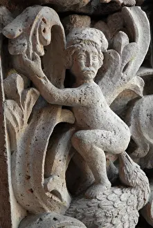 Lonja: Sculpted stone, Silk Exchange, Valencia, Spain