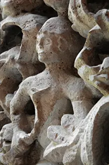 Lonja: Sculpted stone, Silk Exchange, Valencia, Spain