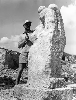 Malmo: Sculptor Arne Lindqvist
