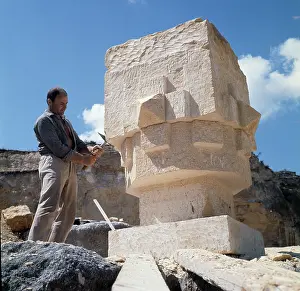 Burgenland: Sculptor Fritz Hartlauer 1961