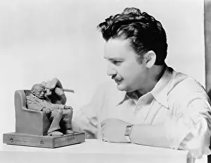 Figurines: Sculptor at work