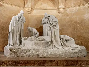 Crypt: Sculpture, Basilica de Santa Maria, Vilafranca del Penedes