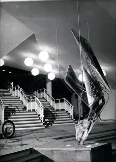Philharmonie: Sculpture by Bernhard Heiliger, New Philharmonic, Berlin