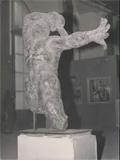 Combattant: Sculpture by Bourdelle at Salon d'Automne, Paris
