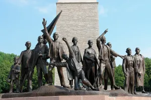Cremer: Sculpture at Buchenwald, Thuringen, Germany