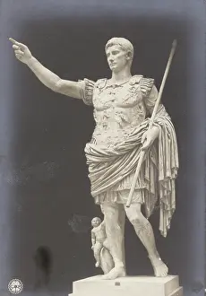 Sculptur: Sculpture of Caesar Augustus