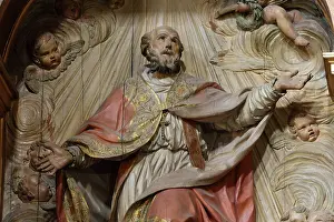 Euphrasius: Sculpture, Catedral de la Asuncion, Jaen, Andalusia, Spain