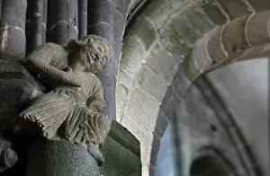 Samsons: Sculpture, Cathedral Saint-Samson, Dol-de-Bretagne