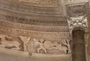 Diocletians: Sculpture, Cathedral of St Domnius, Split, Croatia