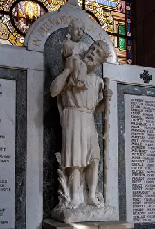 Schuller: Sculpture, Cathedrale Saint-Christophe, Belfort, France