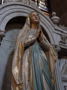 Schuller: Sculpture, Cathedrale Saint-Christophe, Belfort, France